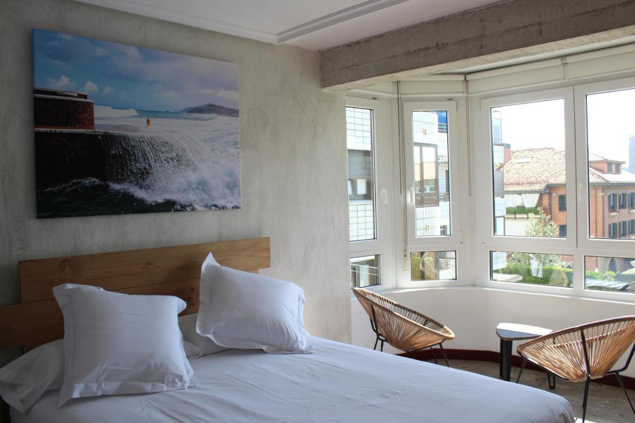 Apartamentos Zarautz Playa, Con Piscina Y Garaje Exteriér fotografie