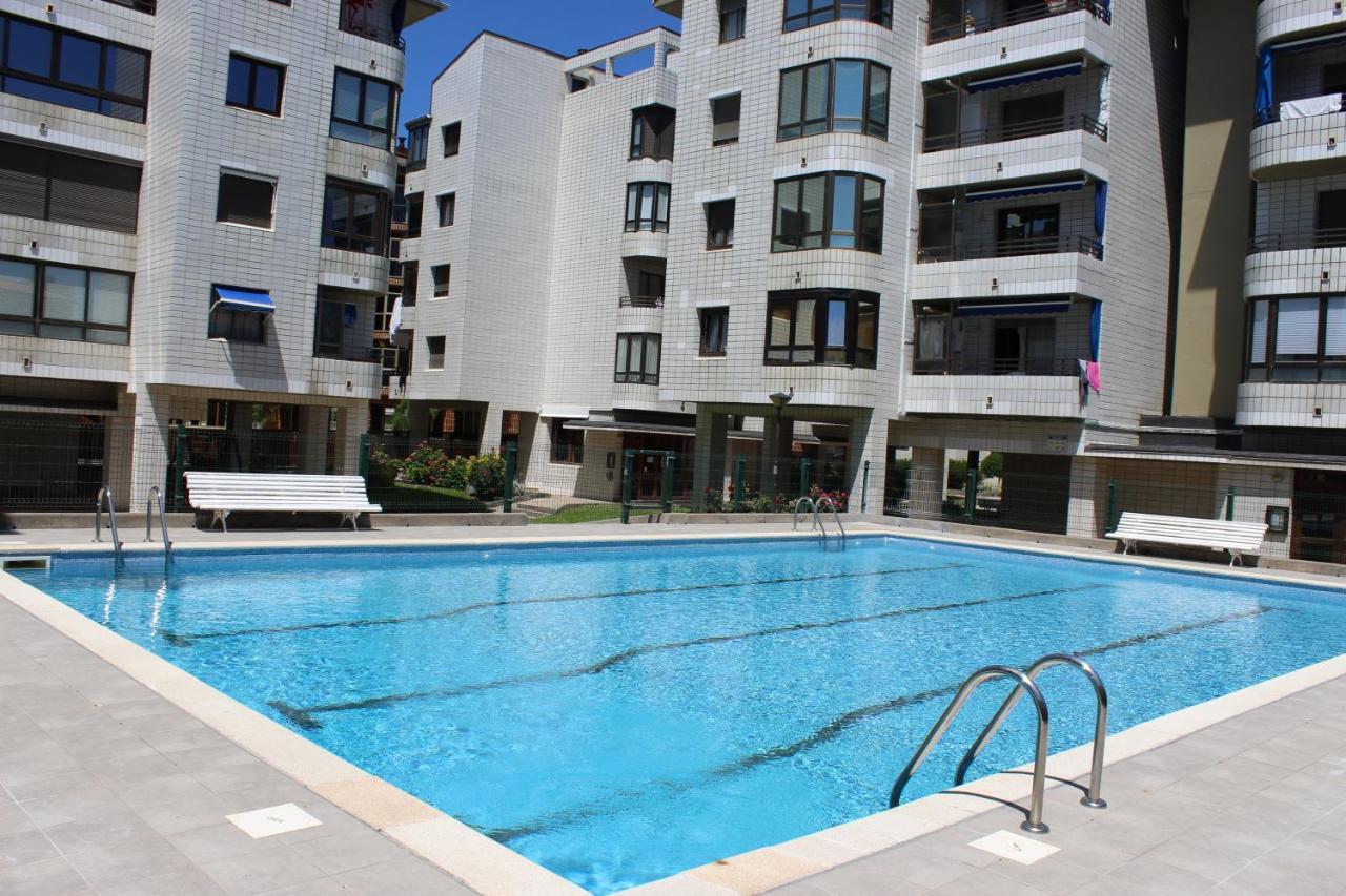 Apartamentos Zarautz Playa, Con Piscina Y Garaje Exteriér fotografie