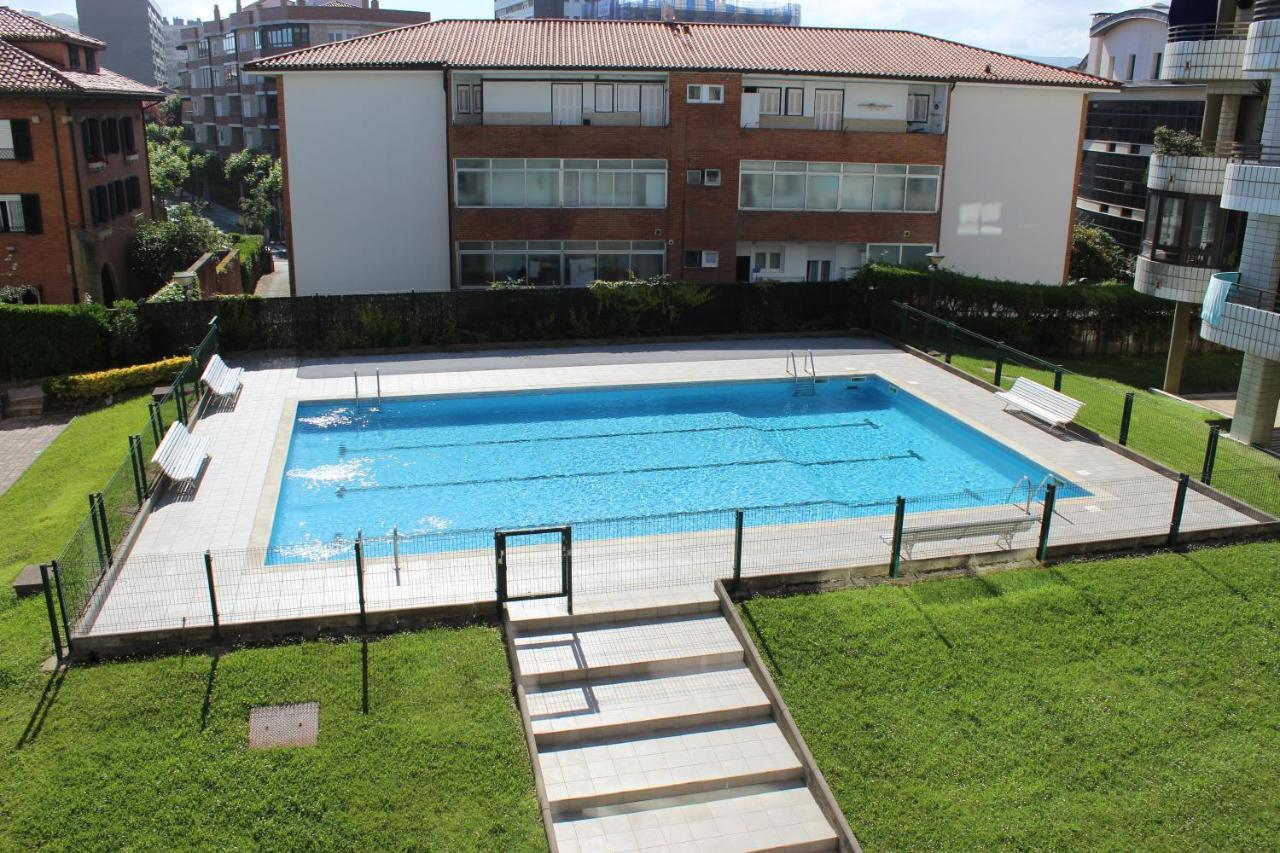 Apartamentos Zarautz Playa, Con Piscina Y Garaje Exteriér fotografie