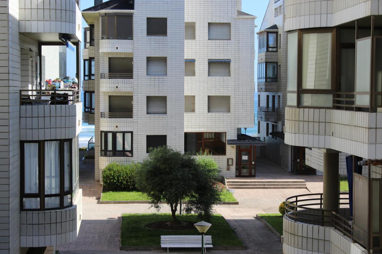 Apartamentos Zarautz Playa, Con Piscina Y Garaje Exteriér fotografie